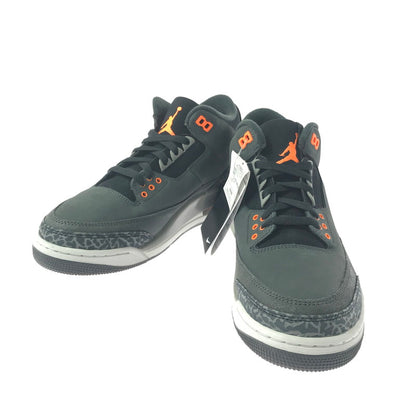 【中古美品】【メンズ】 NIKE ナイキ AIR JORDAN 3 RETRO FEAR CT8532-080 エアジョーダン3 レトロ スニーカー 靴 160-260424-rt-06-tagh サイズ：27.5cm US9.5 カラー：NIGHT STADIUM/TOTAL ORANGE 万代Net店