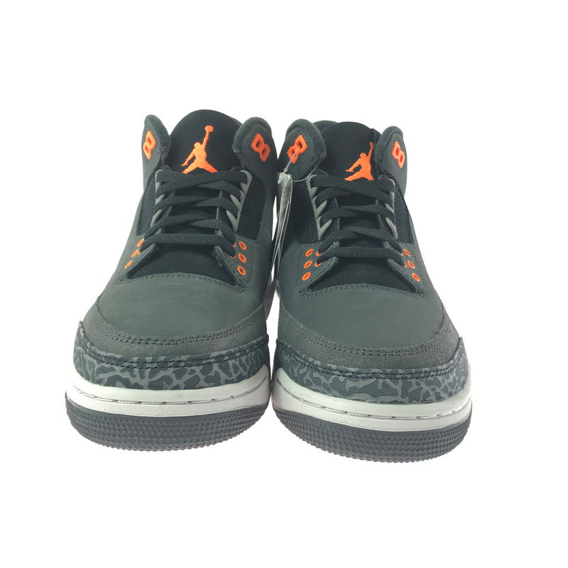 【中古美品】【メンズ】 NIKE ナイキ AIR JORDAN 3 RETRO FEAR CT8532-080 エアジョーダン3 レトロ スニーカー 靴 160-260424-rt-06-tagh サイズ：27.5cm US9.5 カラー：NIGHT STADIUM/TOTAL ORANGE 万代Net店