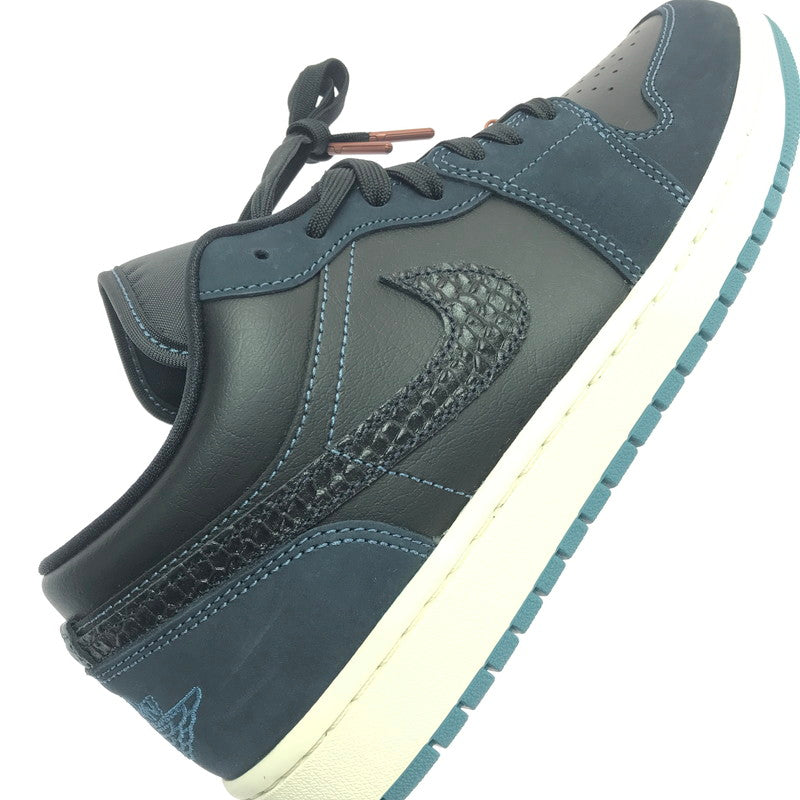 【中古品】【メンズ】 NIKE ナイキ WOMEN'S AIR JORDAN 1 LOW FJ5478-010 ウィメンズ エアジョーダン1 ロー スニーカー 靴 160-260424-rt-07-tagh サイズ：27.5cm US10.5 カラー：BLACK/BLACK-DARK OBSIDIAN 万代Net店