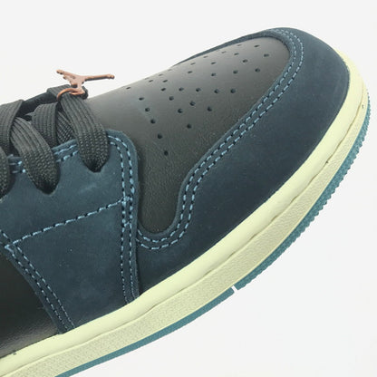 【中古品】【メンズ】 NIKE ナイキ WOMEN'S AIR JORDAN 1 LOW FJ5478-010 ウィメンズ エアジョーダン1 ロー スニーカー 靴 160-260424-rt-07-tagh サイズ：27.5cm US10.5 カラー：BLACK/BLACK-DARK OBSIDIAN 万代Net店