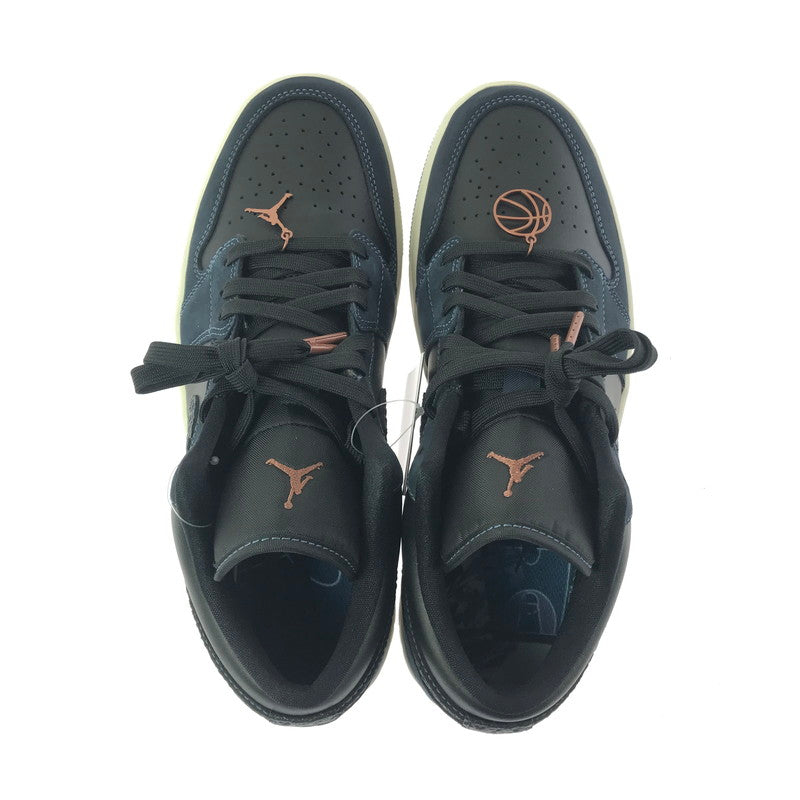 【中古品】【メンズ】 NIKE ナイキ WOMEN'S AIR JORDAN 1 LOW FJ5478-010 ウィメンズ エアジョーダン1 ロー スニーカー 靴 160-260424-rt-07-tagh サイズ：27.5cm US10.5 カラー：BLACK/BLACK-DARK OBSIDIAN 万代Net店