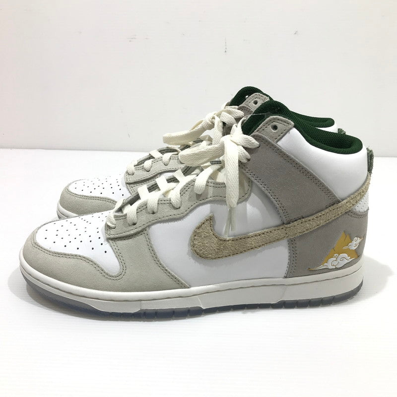 【中古美品】【メンズ】 NIKE ナイキ DUNK HIGH PREMIUM FD0776-100 ダンク ハイ プレミアム スニーカー 靴 160-260424-rt-21-tagh サイズ：27.5cm US9.5 カラー：SUMMIT WHITE/DESERT ORE-LIGHT BONE 万代Net店