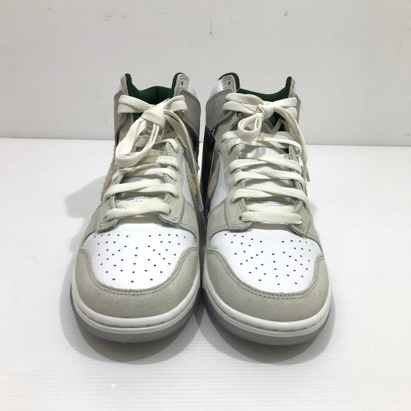 【中古美品】【メンズ】 NIKE ナイキ DUNK HIGH PREMIUM FD0776-100 ダンク ハイ プレミアム スニーカー 靴 160-260424-rt-21-tagh サイズ：27.5cm US9.5 カラー：SUMMIT WHITE/DESERT ORE-LIGHT BONE 万代Net店