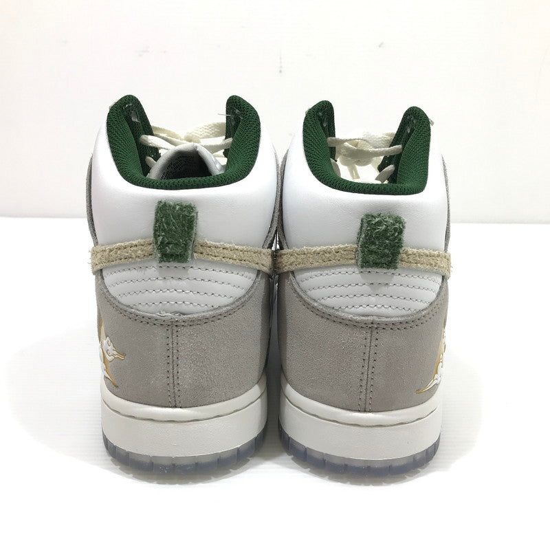 【中古美品】【メンズ】 NIKE ナイキ DUNK HIGH PREMIUM FD0776-100 ダンク ハイ プレミアム スニーカー 靴 160-260424-rt-21-tagh サイズ：27.5cm US9.5 カラー：SUMMIT WHITE/DESERT ORE-LIGHT BONE 万代Net店