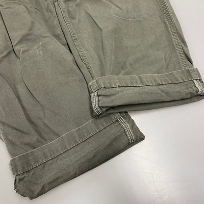 【中古品】【メンズ】 CARHARTT カーハート B175 DMS 07年製 ダークモス メキシコ製 00S DANGAREE FIT LIGHT DUCK PAINTER PANTS ダンガリー フィット ライト ダック ペインター パンツ ボトムス ズボン 157-260618-cs-09-izu サイズ：38×30 カラー：カーキ 万代Net店