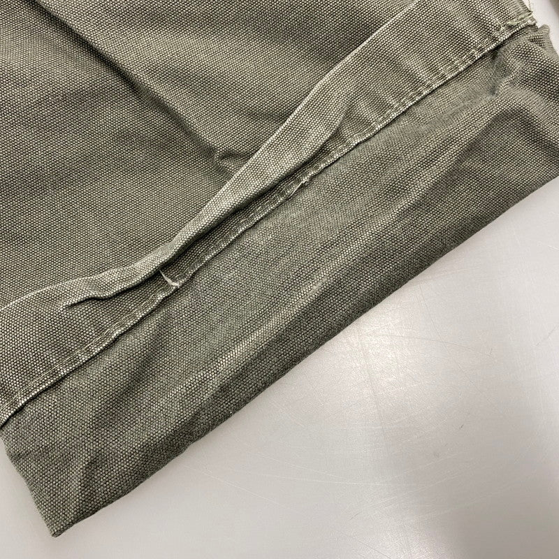 【中古品】【メンズ】 CARHARTT カーハート B175 DMS 07年製 ダークモス メキシコ製 00S DANGAREE FIT LIGHT DUCK PAINTER PANTS ダンガリー フィット ライト ダック ペインター パンツ ボトムス ズボン 157-260618-cs-09-izu サイズ：38×30 カラー：カーキ 万代Net店