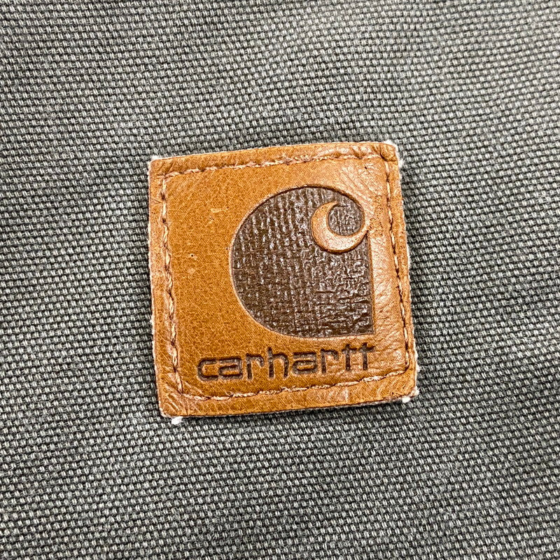 【中古品】【メンズ】 CARHARTT カーハート B175 DMS 07年製 ダークモス メキシコ製 00S DANGAREE FIT LIGHT DUCK PAINTER PANTS ダンガリー フィット ライト ダック ペインター パンツ ボトムス ズボン 157-260618-cs-09-izu サイズ：38×30 カラー：カーキ 万代Net店
