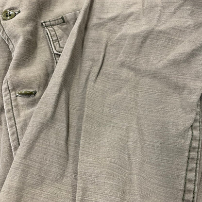 【中古品】【メンズ】 REMI RELIEF レミレリーフ STUDS NATIVE MILITARY SHIRT スタッズ ネイティブ ミリタリー シャツ トップス 長袖 145-260714-cs-17-izu サイズ：XL カラー：カーキ 万代Net店