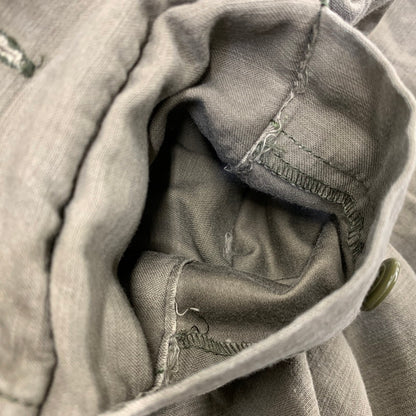 【中古品】【メンズ】 REMI RELIEF レミレリーフ STUDS NATIVE MILITARY SHIRT スタッズ ネイティブ ミリタリー シャツ トップス 長袖 145-260714-cs-17-izu サイズ：XL カラー：カーキ 万代Net店