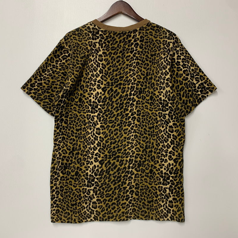 【中古品】【メンズ】 Supreme シュプリーム LEOPARD POCKET TEE レオパード ポケット Tシャツ 半袖 トップス 149-260614-as-26-izu サイズ：M カラー：マルチカラー 万代Net店