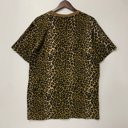 【中古品】【メンズ】 Supreme シュプリーム LEOPARD POCKET TEE レオパード ポケット Tシャツ 半袖 トップス 149-260614-as-26-izu サイズ：M カラー：マルチカラー 万代Net店