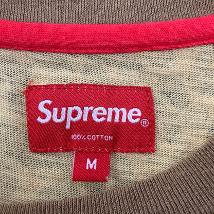 【中古品】【メンズ】 Supreme シュプリーム LEOPARD POCKET TEE レオパード ポケット Tシャツ 半袖 トップス 149-260614-as-26-izu サイズ：M カラー：マルチカラー 万代Net店