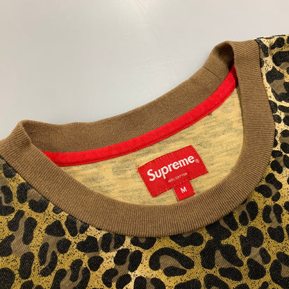 【中古品】【メンズ】 Supreme シュプリーム LEOPARD POCKET TEE レオパード ポケット Tシャツ 半袖 トップス 149-260614-as-26-izu サイズ：M カラー：マルチカラー 万代Net店
