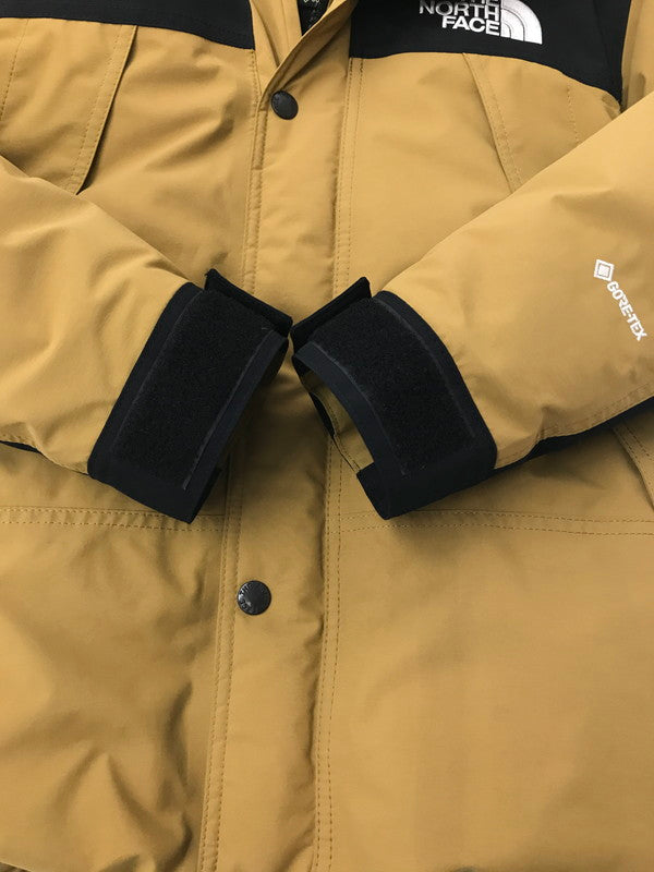 【中古品】【メンズ】 THE NORTH FACE ザ ノースフェイス MOUNTAIN DOWN JACKET ND91930 マウンテン ダウン ジャケット アウター 144-260704-rt-06-tag サイズ：S カラー：ベージュ 万代Net店
