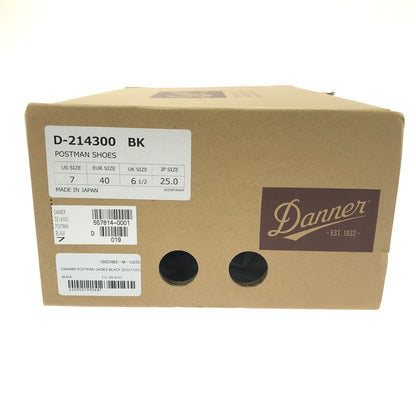 【中古品】【メンズ】 DANNER POSTMAN SHOES "BLACK" 靴 164-260719-rt-02-tagh サイズ：25ｃｍ ＵＳ７ カラー：ブラック 万代Net店