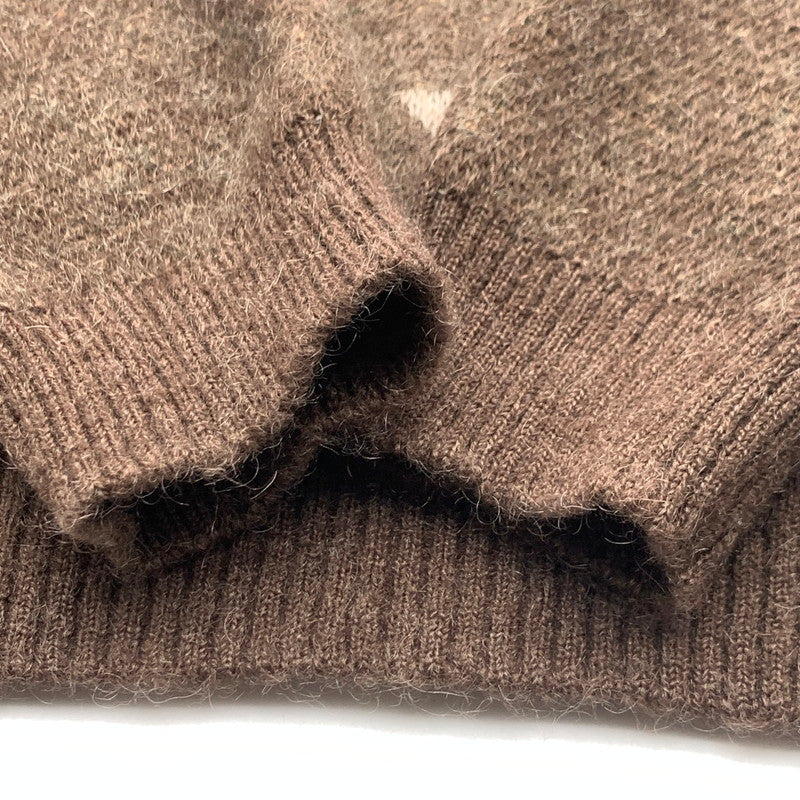 【中古品】【メンズ】 HUMAN MADE GRAPHIC KINT SWEATER ヒューマンメイド グラフィック ニット セーター ブランド 古着 142-260726-gm-02-fuzh サイズ：M カラー：ブラウン 万代Net店