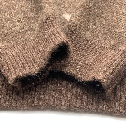 【中古品】【メンズ】 HUMAN MADE GRAPHIC KINT SWEATER ヒューマンメイド グラフィック ニット セーター ブランド 古着 142-260726-gm-02-fuzh サイズ：M カラー：ブラウン 万代Net店