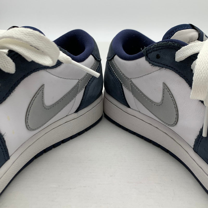 【中古品】【メンズ】 NIKE SB CJ7891-400 AIR JORDAN 1 LOW ”MIDNIGHT NAVY” ナイキ SB エアジョーダン1 ロー "ミッドナイトネイビー" スニーカー 160-260628-gm-27-fuz サイズ：26.5cm カラー：ネイビー 万代Net店