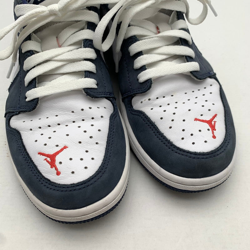 【中古品】【メンズ】 NIKE SB CJ7891-400 AIR JORDAN 1 LOW ”MIDNIGHT NAVY” ナイキ SB エアジョーダン1 ロー "ミッドナイトネイビー" スニーカー 160-260628-gm-27-fuz サイズ：26.5cm カラー：ネイビー 万代Net店