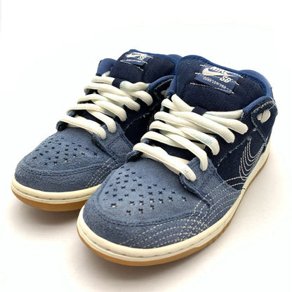【中古品】【メンズ】 NIKE SB CV0316-400 DUNK LOW ”SASHIKO” ナイキ SB ダンク ロー "サシコ" スニーカー 160-260628-gm-30-fuz サイズ：26cm カラー：ネイビー 万代Net店