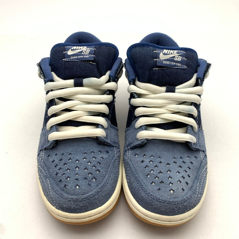【中古品】【メンズ】 NIKE SB CV0316-400 DUNK LOW ”SASHIKO” ナイキ SB ダンク ロー "サシコ" スニーカー 160-260628-gm-30-fuz サイズ：26cm カラー：ネイビー 万代Net店