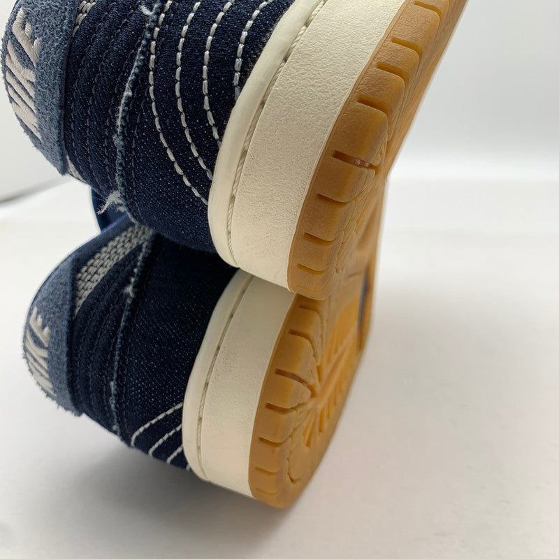 【中古品】【メンズ】 NIKE SB CV0316-400 DUNK LOW ”SASHIKO” ナイキ SB ダンク ロー "サシコ" スニーカー 160-260628-gm-30-fuz サイズ：26cm カラー：ネイビー 万代Net店