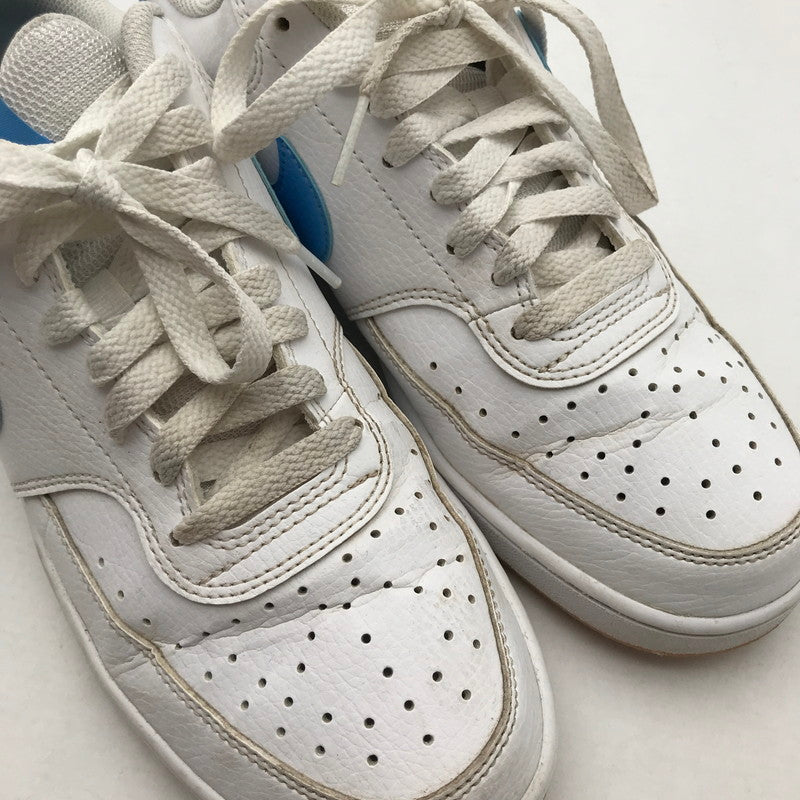 【中古品】【メンズ】 NIKE ナイキ HJ9105-100 COURT VISION LOW”WHITE UNIVERSITY コートビジョン ロウ ホワイト ユニバーシティ スニーカー 靴 160-260723-mh-01-fuzh サイズ：26.5cm カラー：ホワイト 万代Net店
