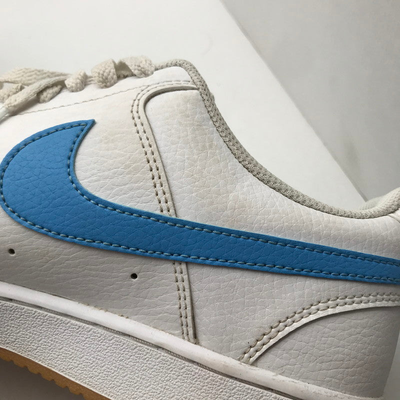 【中古品】【メンズ】 NIKE ナイキ HJ9105-100 COURT VISION LOW”WHITE UNIVERSITY コートビジョン ロウ ホワイト ユニバーシティ スニーカー 靴 160-260723-mh-01-fuzh サイズ：26.5cm カラー：ホワイト 万代Net店