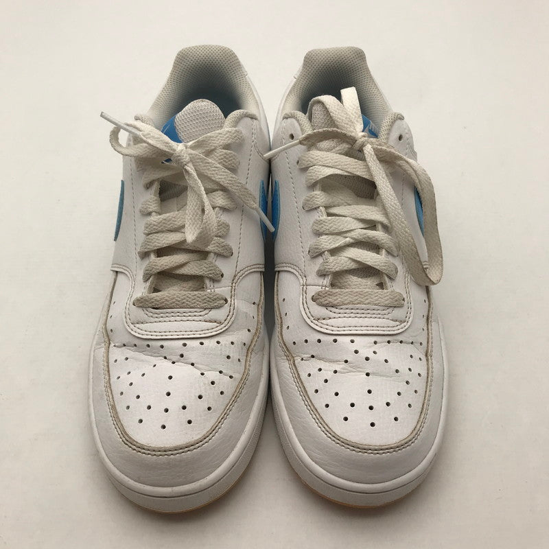【中古品】【メンズ】 NIKE ナイキ HJ9105-100 COURT VISION LOW”WHITE UNIVERSITY コートビジョン ロウ ホワイト ユニバーシティ スニーカー 靴 160-260723-mh-01-fuzh サイズ：26.5cm カラー：ホワイト 万代Net店