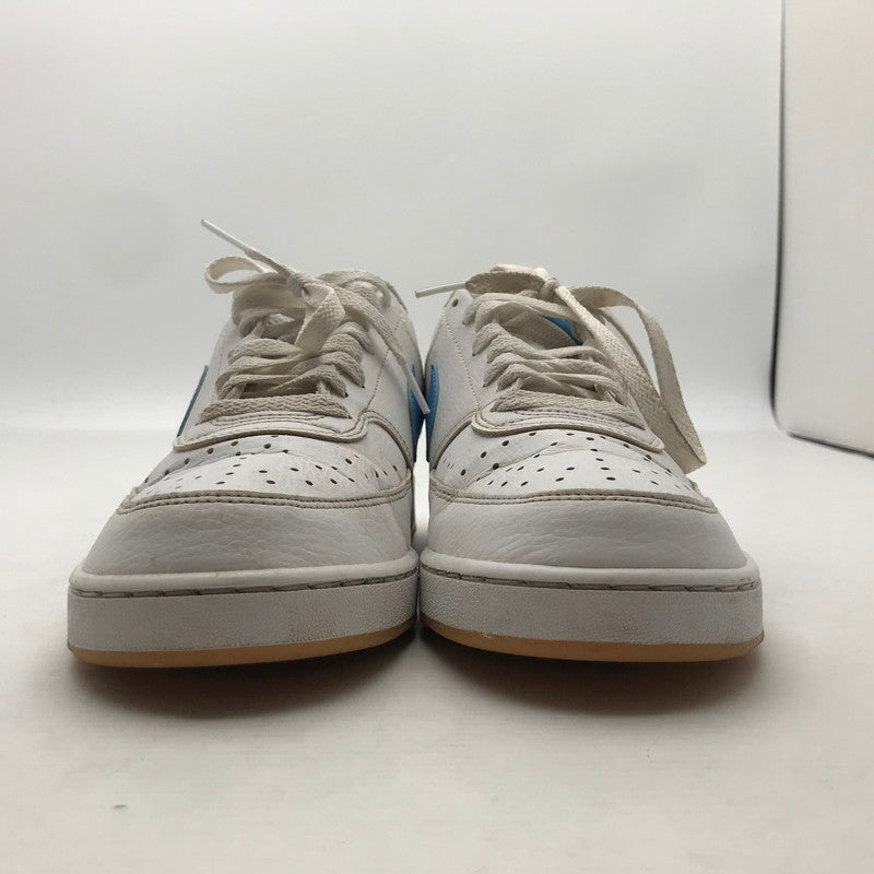 【中古品】【メンズ】 NIKE ナイキ HJ9105-100 COURT VISION LOW”WHITE UNIVERSITY コートビジョン ロウ ホワイト ユニバーシティ スニーカー 靴 160-260723-mh-01-fuzh サイズ：26.5cm カラー：ホワイト 万代Net店