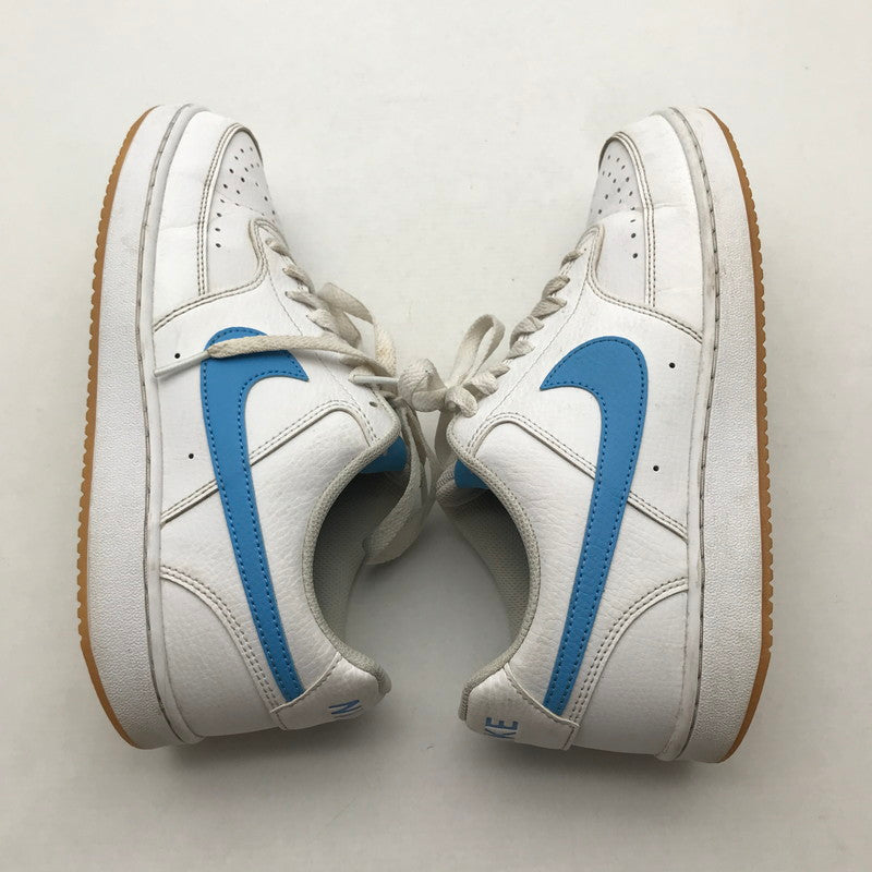 【中古品】【メンズ】 NIKE ナイキ HJ9105-100 COURT VISION LOW”WHITE UNIVERSITY コートビジョン ロウ ホワイト ユニバーシティ スニーカー 靴 160-260723-mh-01-fuzh サイズ：26.5cm カラー：ホワイト 万代Net店