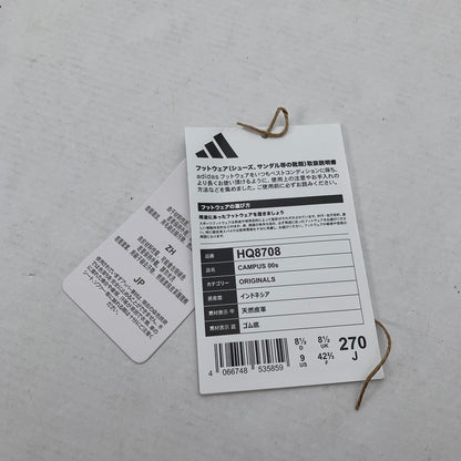 【中古品】【メンズ】 ADIDAS アディダス HQ8708 CAMPUS 00s キャンパス スニーカー 靴 シューズ 161-260716-mh-09-fuzh サイズ：27cm カラー：ブラック 万代Net店