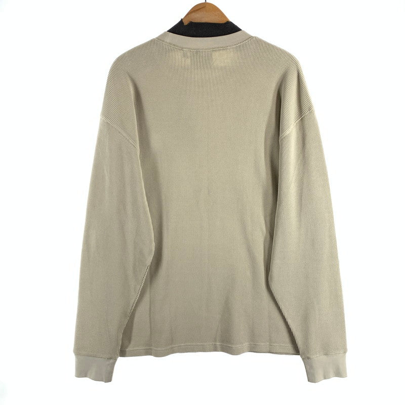 【中古品】【メンズ】 CARHARTT I035304 VISTA WAFFLE T-SHIRT カーハート 長袖Tシャツ ワッフル ブランド 古着 145-260606-gm-36-fuz サイズ：S カラー：グレー 万代Net店