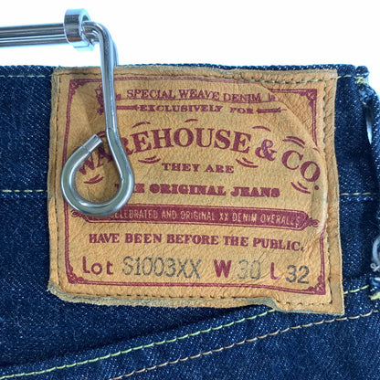 【中古品】【メンズ】 WAREHOUSE＆CO ウエアハウス S1003XX-LTD DENIM PANTS タグ付属 30周年記念モデル 156-260803-ny-07-fuzh サイズ：W30 カラー：インディゴ 万代Net店