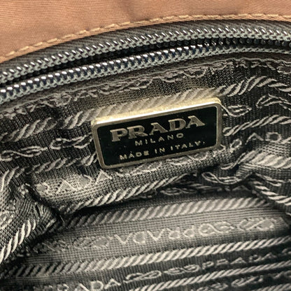 【中古品】【レディース】 PRADA B6242 TESSUTO CITY BAG プラダ トートバッグ ブランド カバン バッグ ブランド 180-260606-gm-21-fuz カラー：ブラウン 万代Net店