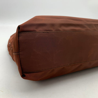 【中古品】【レディース】 PRADA B6242 TESSUTO CITY BAG プラダ トートバッグ ブランド カバン バッグ ブランド 180-260606-gm-21-fuz カラー：ブラウン 万代Net店