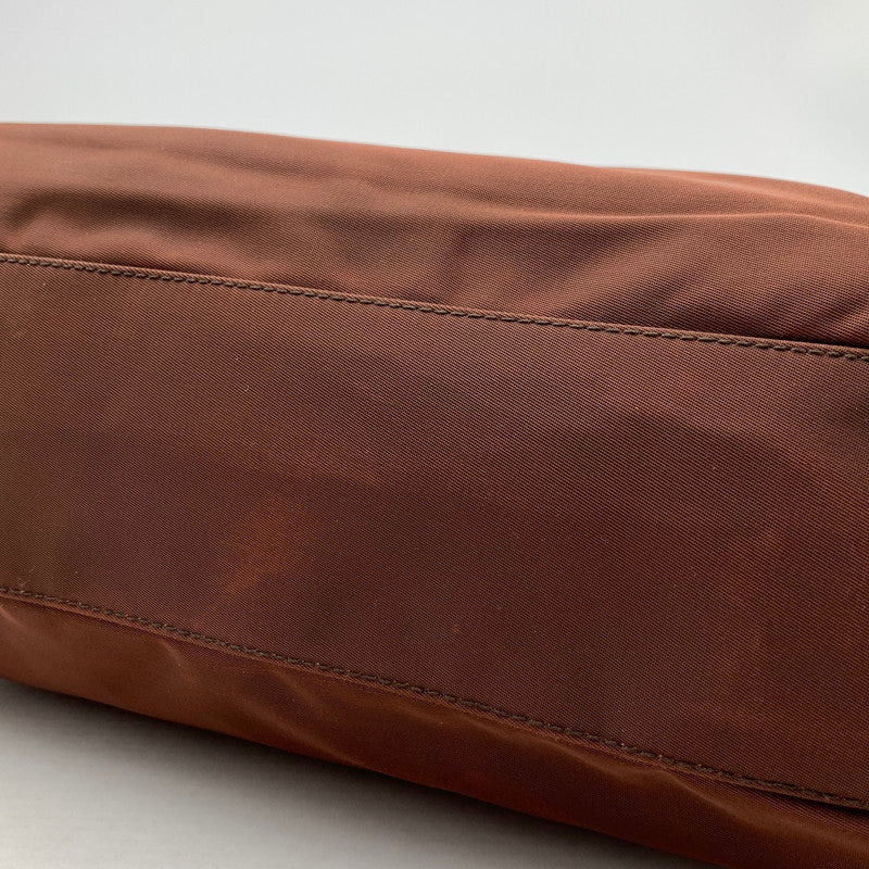 【中古品】【レディース】 PRADA B6242 TESSUTO CITY BAG プラダ トートバッグ ブランド カバン バッグ ブランド 180-260606-gm-21-fuz カラー：ブラウン 万代Net店