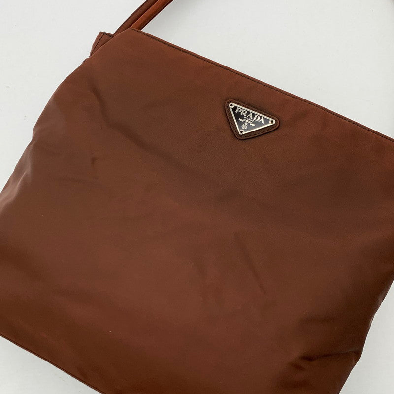 【中古品】【レディース】 PRADA B6242 TESSUTO CITY BAG プラダ トートバッグ ブランド カバン バッグ ブランド 180-260606-gm-21-fuz カラー：ブラウン 万代Net店