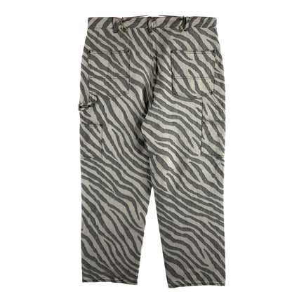 【中古品】【メンズ】 SUPREME DOUBLEKNEE PAINTER PANTS シュプリーム ダブルニーペインターパンツ ワイドパンツ ボトムス ブランド 古着 149-260614-gm-23-fuz サイズ：36 カラー：ゼブラ 万代Net店