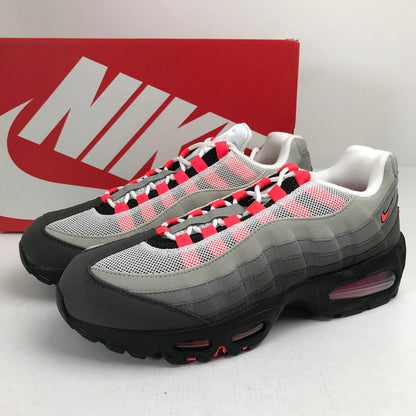 【中古品】【メンズ】 NIKE ナイキ IM7410-001 AIR MAX 95 OG BIG BUBBLE "MEDIUM ASH SOLAR RED" SIZE:26.5cm/箱付属 スニーカー 靴 160-260913-io-03-fuzh 万代Net店