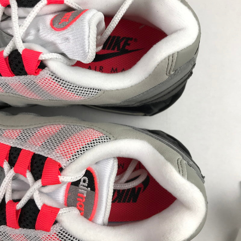 【中古品】【メンズ】 NIKE ナイキ IM7410-001 AIR MAX 95 OG BIG BUBBLE "MEDIUM ASH SOLAR RED" SIZE:26.5cm/箱付属 スニーカー 靴 160-260913-io-03-fuzh 万代Net店