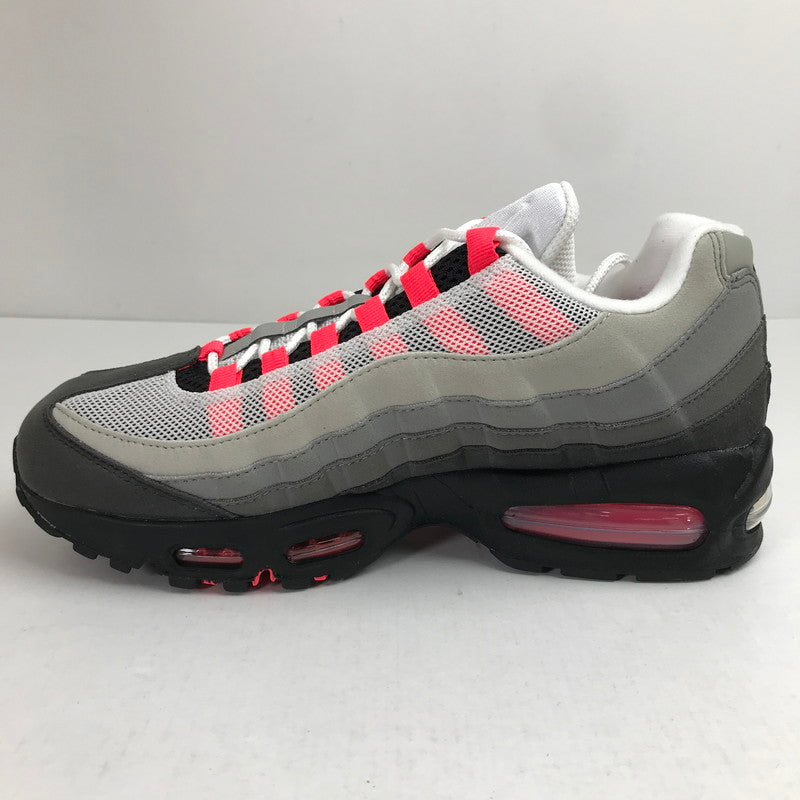 【中古品】【メンズ】 NIKE ナイキ IM7410-001 AIR MAX 95 OG BIG BUBBLE "MEDIUM ASH SOLAR RED" SIZE:26.5cm/箱付属 スニーカー 靴 160-260913-io-03-fuzh 万代Net店