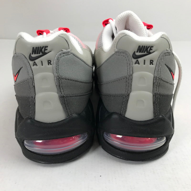 【中古品】【メンズ】 NIKE ナイキ IM7410-001 AIR MAX 95 OG BIG BUBBLE "MEDIUM ASH SOLAR RED" SIZE:26.5cm/箱付属 スニーカー 靴 160-260913-io-03-fuzh 万代Net店