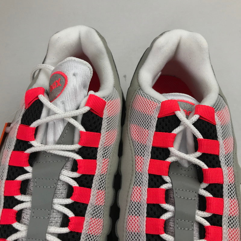 【中古品】【メンズ】 NIKE ナイキ IM7410-001 AIR MAX 95 OG BIG BUBBLE "MEDIUM ASH SOLAR RED" SIZE:26.5cm/箱付属 スニーカー 靴 160-260913-io-03-fuzh 万代Net店