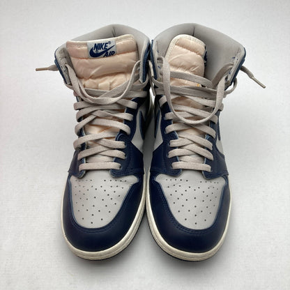 【中古品】【メンズ】 NIKE ナイキ BQ4422-400 AIR JORDAN 1 HIGH 85 "GEORGETOWN"ナイキ エアジョーダン1 ハイ85 カラー NAVY.WHITE SIZE:27.0cm スニーカー 靴 160-260710-ky-07-fuzh 万代Net店