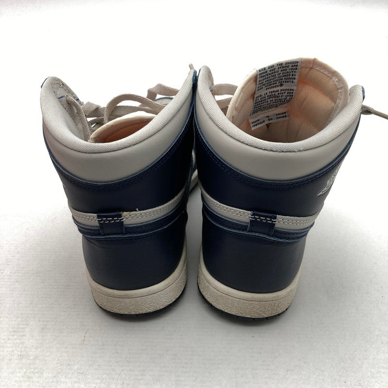 【中古品】【メンズ】 NIKE ナイキ BQ4422-400 AIR JORDAN 1 HIGH 85 "GEORGETOWN"ナイキ エアジョーダン1 ハイ85 カラー NAVY.WHITE SIZE:27.0cm スニーカー 靴 160-260710-ky-07-fuzh 万代Net店