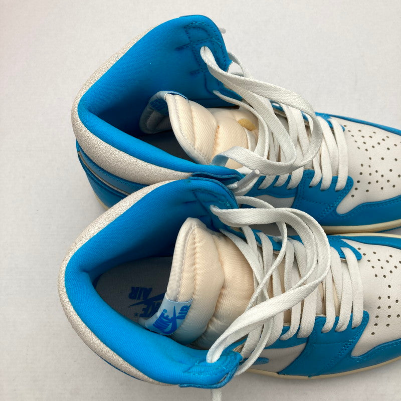 【中古品】【メンズ】 NIKE ナイキ DZ5485-402 AIR JORDAN 1 HIGH OG "UNC REIMAGINED" エア ジョーダン 1 ハイ オージー "ユーエヌシー リイマジンドSIZE:27.0cm スニーカー 靴 160-260710-ky-10-fuzh 万代Net店