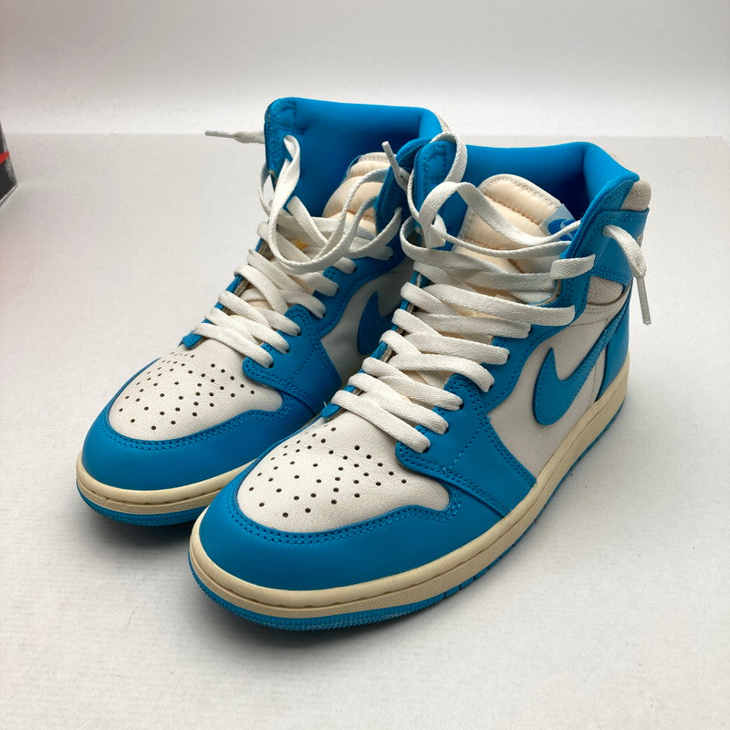 【中古品】【メンズ】 NIKE ナイキ DZ5485-402 AIR JORDAN 1 HIGH OG "UNC REIMAGINED" エア ジョーダン 1 ハイ オージー "ユーエヌシー リイマジンドSIZE:27.0cm スニーカー 靴 160-260710-ky-10-fuzh 万代Net店