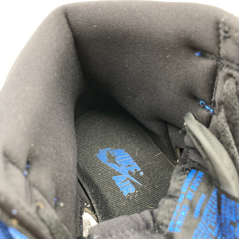【中古品】【メンズ】 NIKE ナイキ DZ5485-042 AIR JORDAN 1 RETRO HIGH OG "ROYAL REIMAGINED" エアジョーダン1 レトロ ハイ OG カラー黒.青 SIZE:27.0cm 箱付属 スニーカー 靴 160-260710-ky-06-fuzh 万代Net店
