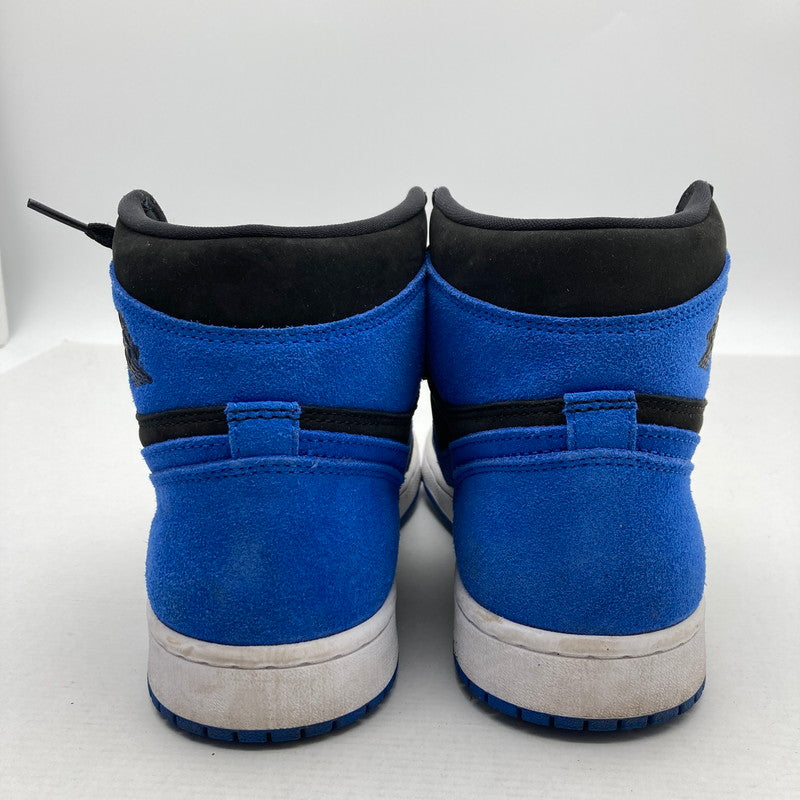 【中古品】【メンズ】 NIKE ナイキ DZ5485-042 AIR JORDAN 1 RETRO HIGH OG "ROYAL REIMAGINED" エアジョーダン1 レトロ ハイ OG カラー黒.青 SIZE:27.0cm 箱付属 スニーカー 靴 160-260710-ky-06-fuzh 万代Net店